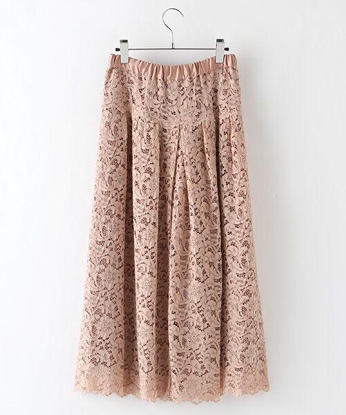 INGEBORG / インゲボルグ ロング・マキシ丈スカート | 【OUTLET】ジャガードレースマキシスカート | 詳細3