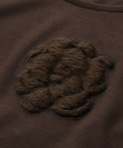 INGEBORG / インゲボルグ カットソー | 【OUTLET】ふわふわカメリア付カットソー | 詳細6