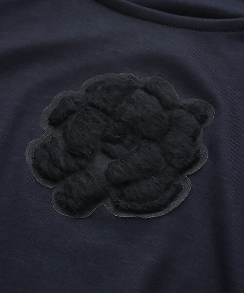 INGEBORG / インゲボルグ カットソー | 【OUTLET】ふわふわカメリア付カットソー | 詳細7