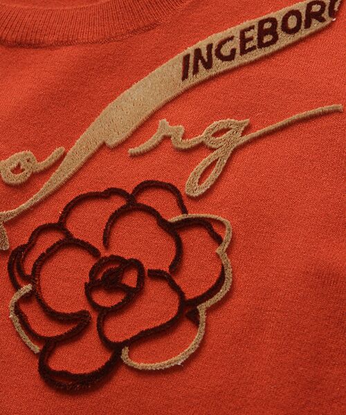 INGEBORG / インゲボルグ ニット・セーター | 【OUTLET】ロゴpt.ニットプルオーバー | 詳細6