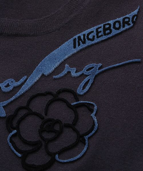 INGEBORG / インゲボルグ ニット・セーター | 【OUTLET】ロゴpt.ニットプルオーバー | 詳細7