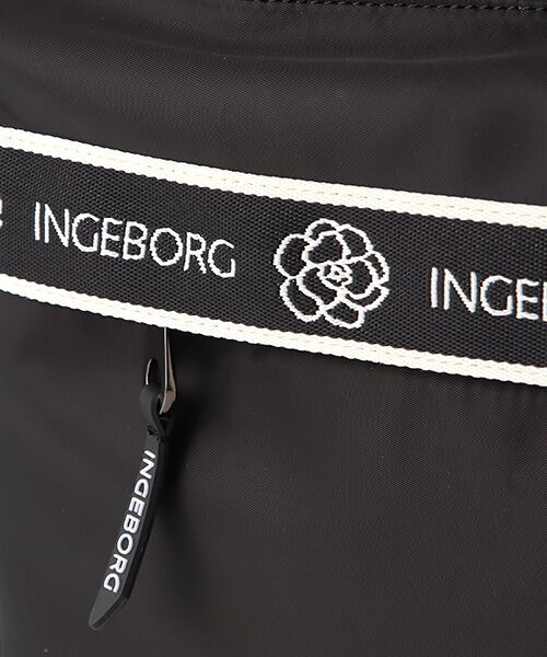 INGEBORG / インゲボルグ リュック・バックパック | 【OUTLET】ロゴ＆カメリアテープバックパック | 詳細6