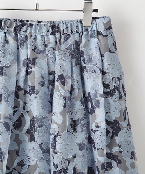 INGEBORG / インゲボルグ ロング・マキシ丈スカート | 【アウトレット】カメリアオパール加工スカート | 詳細2