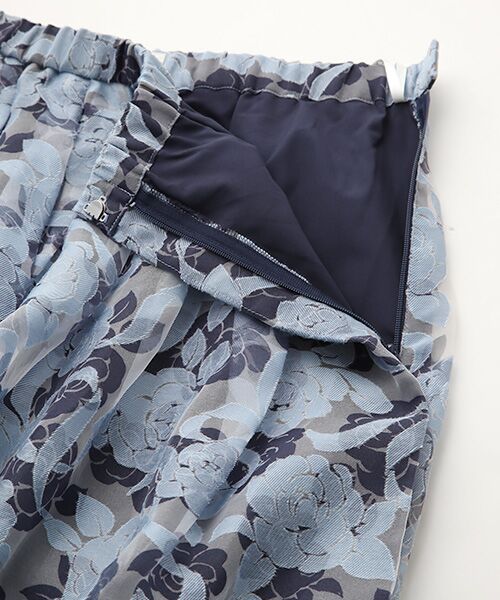 INGEBORG / インゲボルグ ロング・マキシ丈スカート | 【アウトレット】カメリアオパール加工スカート | 詳細4