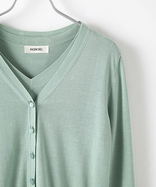 セール】 【OUTLET】シルクコットンニットアンサンブル セール】 【OUTLET】シルクコットンニットアンサンブル
