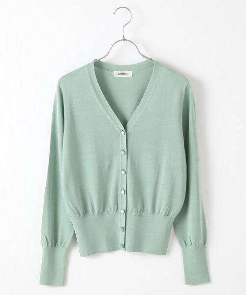 INGEBORG / インゲボルグ カーディガン・ボレロ | 【OUTLET】シルクコットンニットアンサンブル | 詳細7