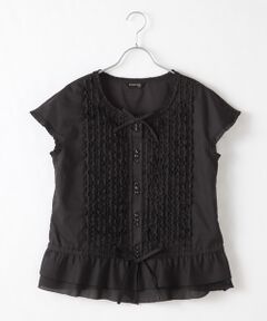 【アウトレット】ゴージャスピコフリルブラウス