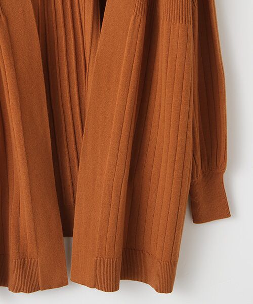 INGEBORG / インゲボルグ カーディガン・ボレロ | 【OUTLET】フラワーモチーフ付バックリボンニットカーディガン | 詳細5