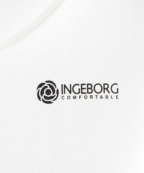INGEBORG / インゲボルグ カットソー | 【OUTLET】〈インゲボルグスポーツライン〉カメリア＆ロゴpt. ロングスリーブカットソー | 詳細5