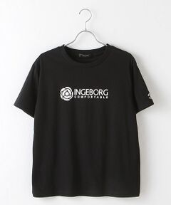 【OUTLET】〈インゲボルグスポーツライン〉カメリア＆ロゴpt. カットソー