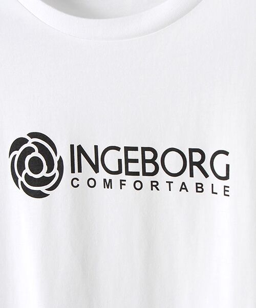 INGEBORG / インゲボルグ カットソー | 【OUTLET】〈インゲボルグスポーツライン〉カメリア＆ロゴpt. カットソー | 詳細5