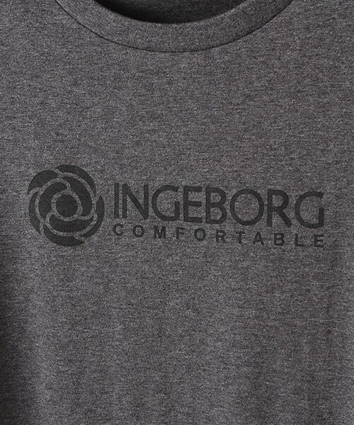 INGEBORG / インゲボルグ カットソー | 【OUTLET】〈インゲボルグスポーツライン〉カメリア＆ロゴpt. カットソー | 詳細6