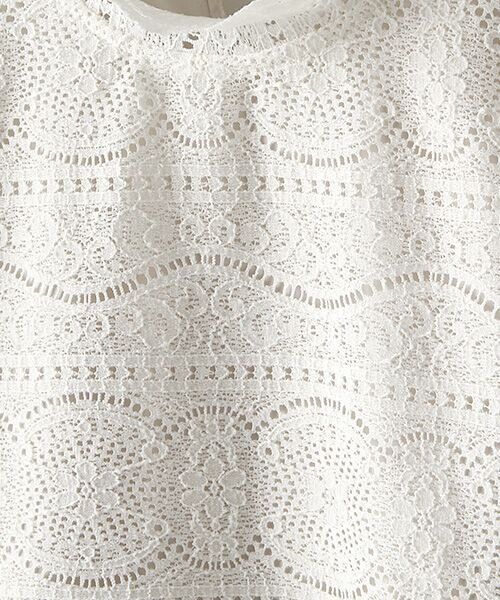 INGEBORG / インゲボルグ シャツ・ブラウス | 【OUTLET】ウール調レースハイネックブラウス | 詳細6