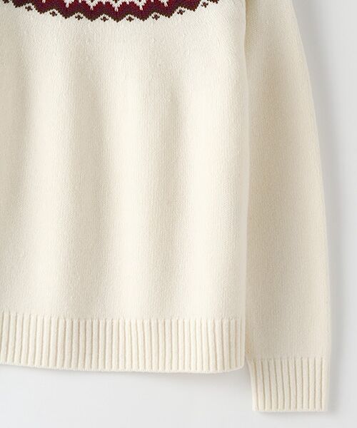 INGEBORG / インゲボルグ ニット・セーター | 【OUTLET】タスマニアラムウールニットプルオーバー | 詳細4