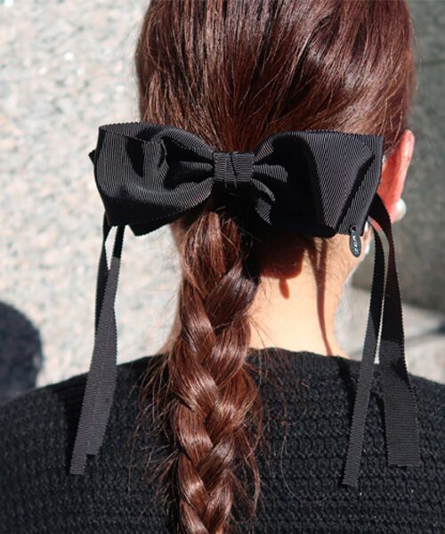 グログランリボンバレッタ仕様マスクレット その他小物 Ingeborg インゲボルグ ファッション通販 タカシマヤファッションスクエア