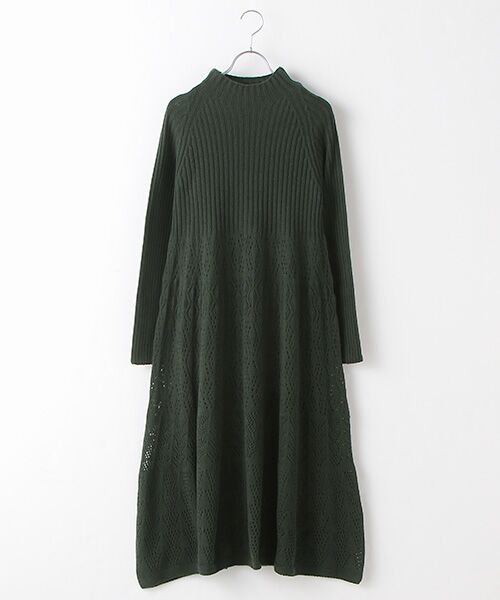 すかし編ニットロングワンピース ロング マキシ丈ワンピース Ingeborg インゲボルグ ファッション通販 タカシマヤファッションスクエア