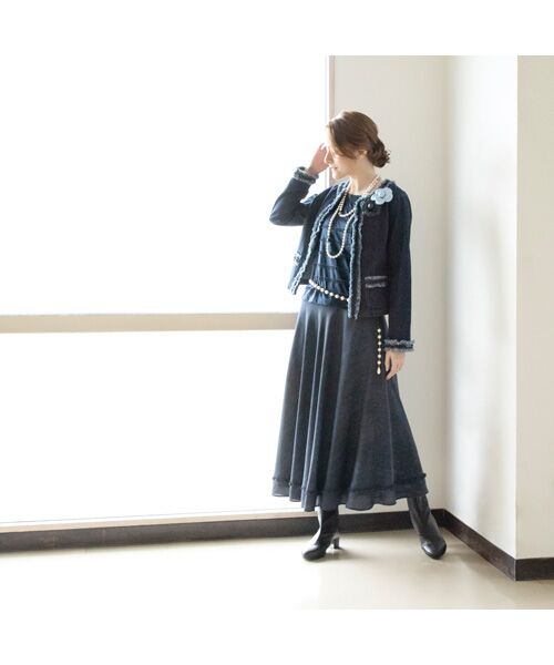 【新品未使用】８０'s INGEBORG インゲボルグ ピコ加工フリル スカート