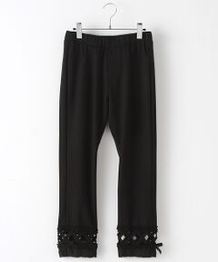 【OUTLET】フリルレースストレッチパンツ