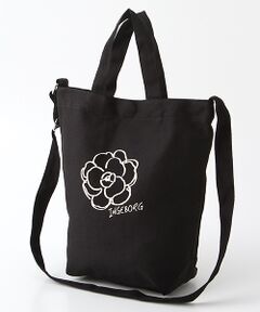 【OUTLET】カメリア＆ロゴポイント帆布２Wayバッグ