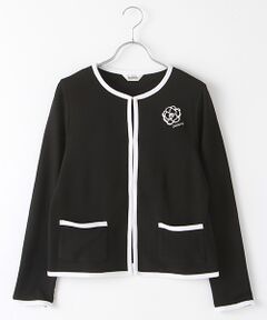 【OUTLET】パイピングアクセントカーディガン