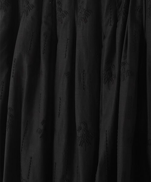 INGEBORG / インゲボルグ ロング・マキシ丈スカート | 【OUTLET】スズラン刺繍タックスカート | 詳細1