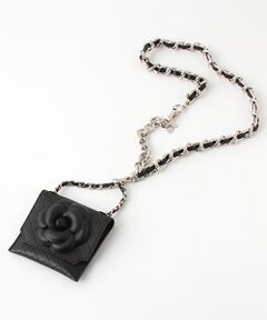 【OUTLET】カメリアミニバッグ付チェーンベルト