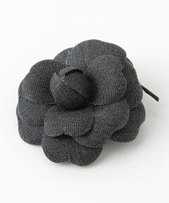 【OUTLET】【EC先行販売】デニムカメリアコサージュ
