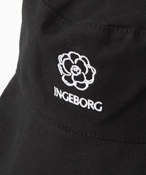INGEBORG / インゲボルグ ハット | 【OUTLET】カメリアロゴ刺繍バケットハット | 詳細7