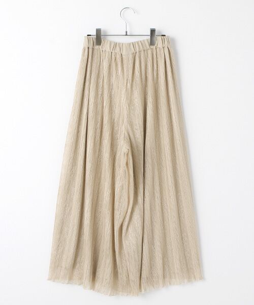 INGEBORG / インゲボルグ その他パンツ | 【OUTLET】フラワーラッセルレースプリーツ加工パンツ | 詳細2