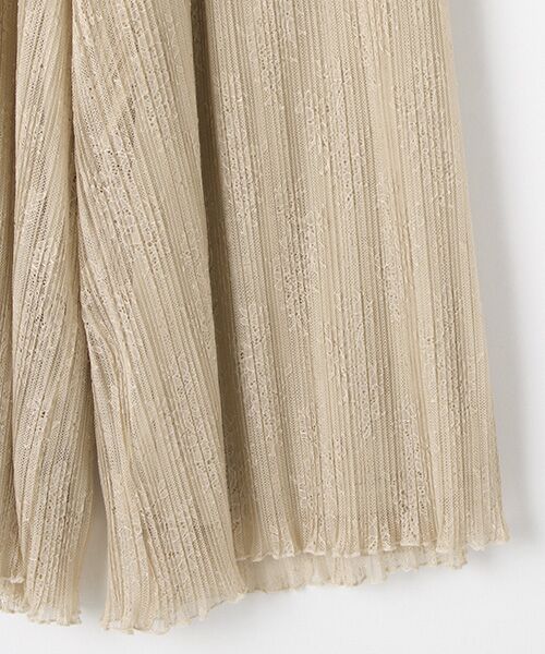 INGEBORG / インゲボルグ その他パンツ | 【OUTLET】フラワーラッセルレースプリーツ加工パンツ | 詳細4