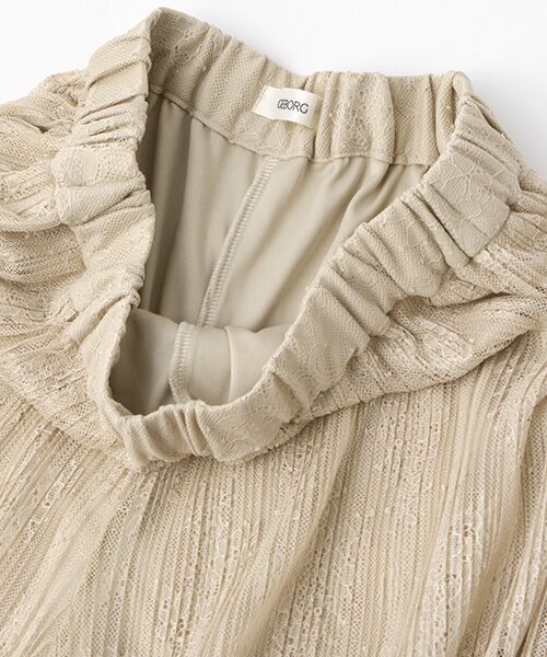 INGEBORG / インゲボルグ その他パンツ | 【OUTLET】フラワーラッセルレースプリーツ加工パンツ | 詳細5
