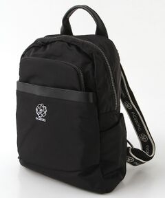 【OUTLET】ナイロンリュックロゴ＆カメリアテープショルダーストラップ