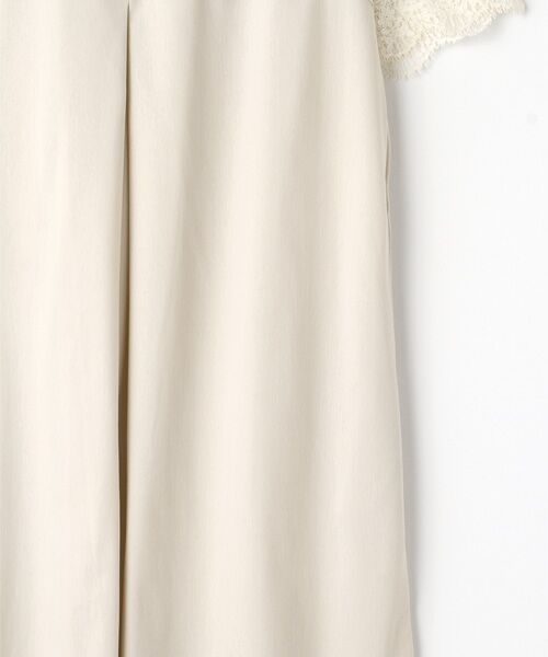 INGEBORG / インゲボルグ ロング・マキシ丈ワンピース | 【OUTLET】レース袖カットソーロングワンピース | 詳細4