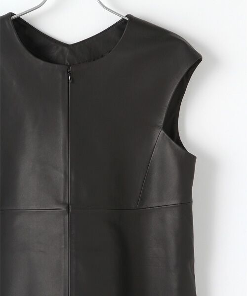 INGEBORG / インゲボルグ その他トップス | 【OUTLET】ラムレザーベストブラウス | 詳細2