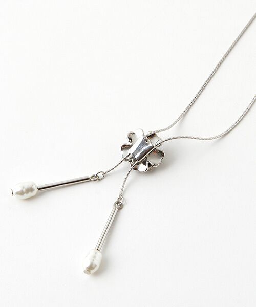 INGEBORG / インゲボルグ ネックレス・ペンダント・チョーカー | 【OUTLET】フラワースライダーロングネックレス | 詳細2