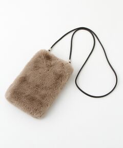 【OUTLET】エコファーミニポシェット