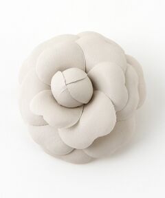 【OUTLET】エコレザーカメリアコサージュ