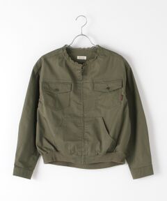 【OUTLET】デニム＆チノシリーズ ポケットアクセントブルゾン