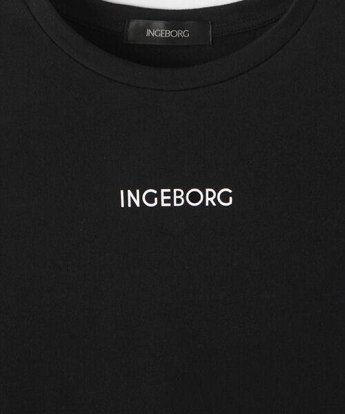 INGEBORG / インゲボルグ カットソー | 【OUTLET】ロゴポイントラウンドヘムカットソー | 詳細1