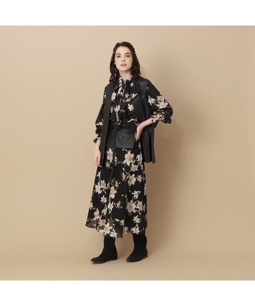 INGEBORG / インゲボルグ ロング・マキシ丈スカート | 【OUTLET】オータムリリーpt.フレアースカート | 詳細8