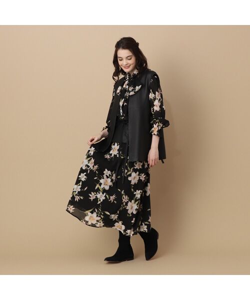 INGEBORG / インゲボルグ ロング・マキシ丈スカート | 【OUTLET】オータムリリーpt.フレアースカート | 詳細9