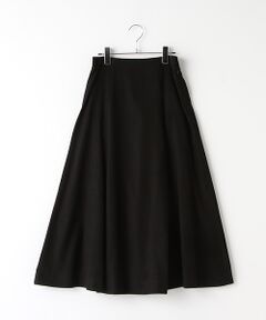 【OUTLET】エコスエード7枚パネルフレアースカート