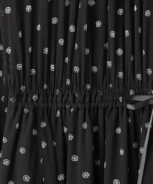 セール】 【OUTLET】カメリアpt.ドットチュールロングワンピース