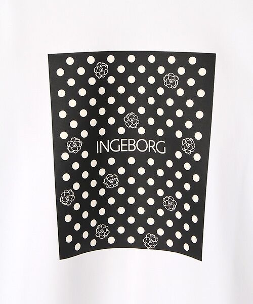 INGEBORG / インゲボルグ Tシャツ | 【OUTLET】カメリアドットpt. ロングＴシャツ | 詳細5