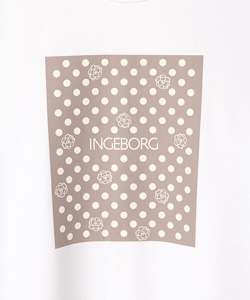 INGEBORG / インゲボルグ Tシャツ | 【OUTLET】カメリアドットpt. ロングＴシャツ | 詳細6