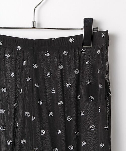 INGEBORG / インゲボルグ レギンス・スパッツ | 【OUTLET】カメリアpt.ドットチュールレギンス | 詳細2