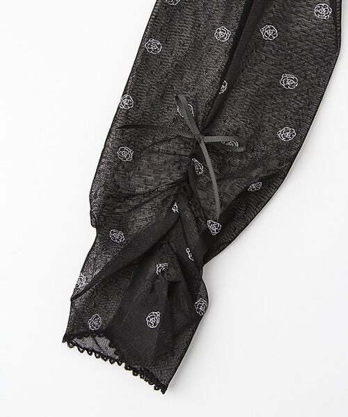 INGEBORG / インゲボルグ チュニック | 【OUTLET】カメリアpt.ドットチュールチュニック | 詳細4