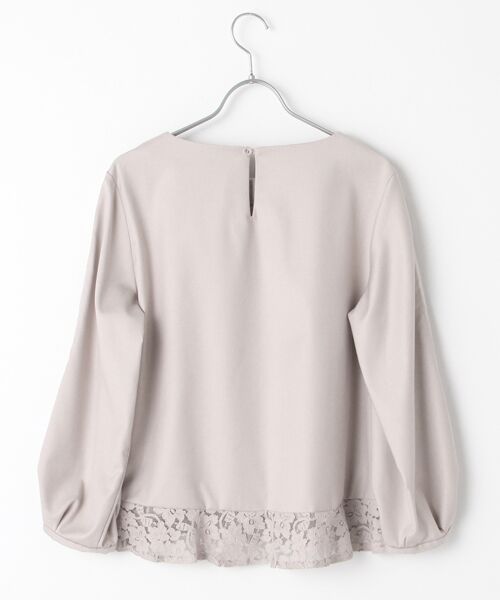 INGEBORG / インゲボルグ シャツ・ブラウス | 【OUTLET】マイクロT/Rギャバレース使いブラウス | 詳細2