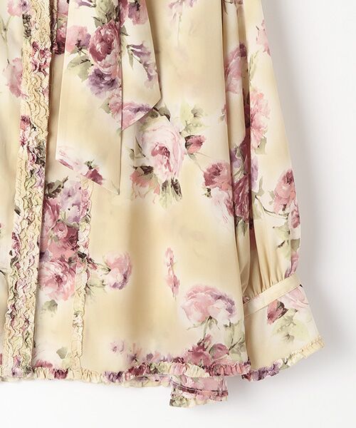 INGEBORG / インゲボルグ シャツ・ブラウス | 【OUTLET】ブーケットルミエールpt.ボウタイリボンブラウス | 詳細3