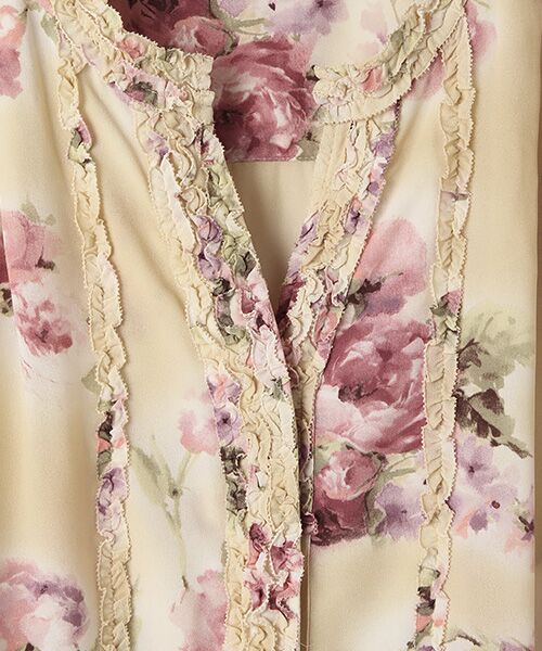 INGEBORG / インゲボルグ シャツ・ブラウス | 【OUTLET】ブーケットルミエールpt.ボウタイリボンブラウス | 詳細4